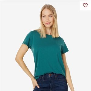 Madewell Northside Teal Vintage Tee